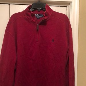 Polo 1/4 zip sweater